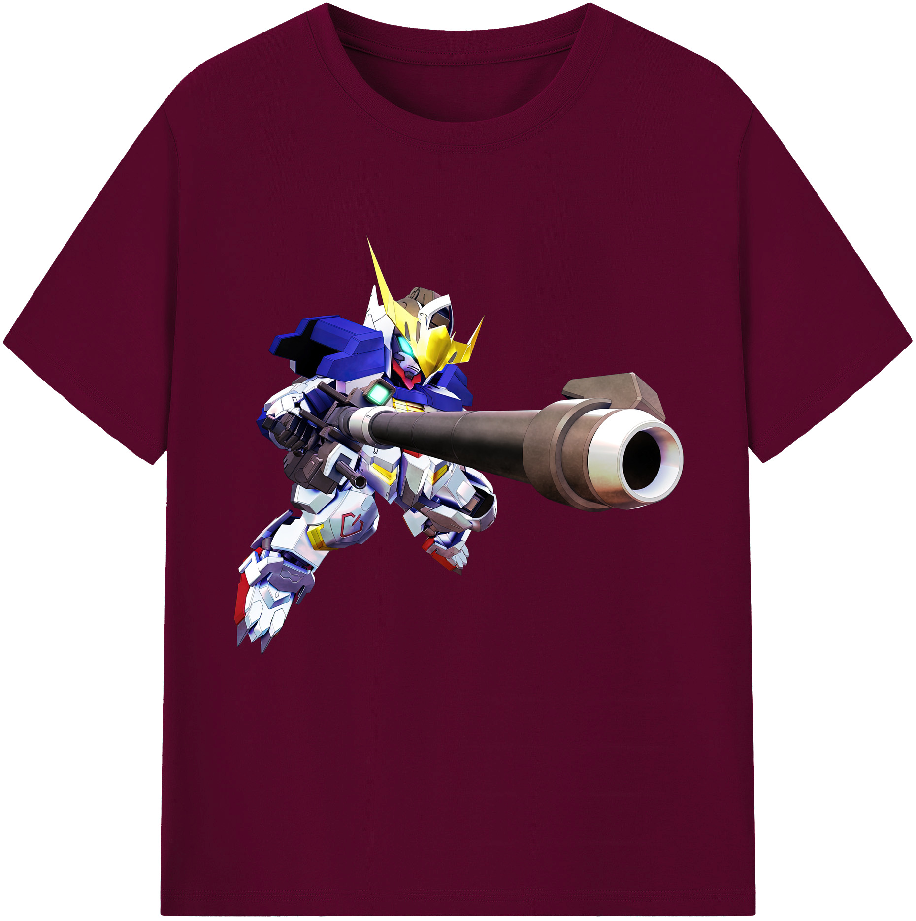 （画像用） 機動戦士ガンダム Mobile Suit Gundam レディースカジュアルプリントTシャツ（綿100％）